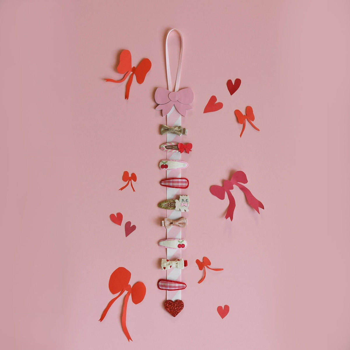 Rockahula® Hair Clips Cutesy Bow Stripy – slika 4