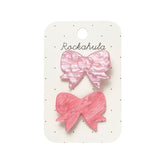 Rockahula® Sponke za lase Pretty in Pink Acetate Bow