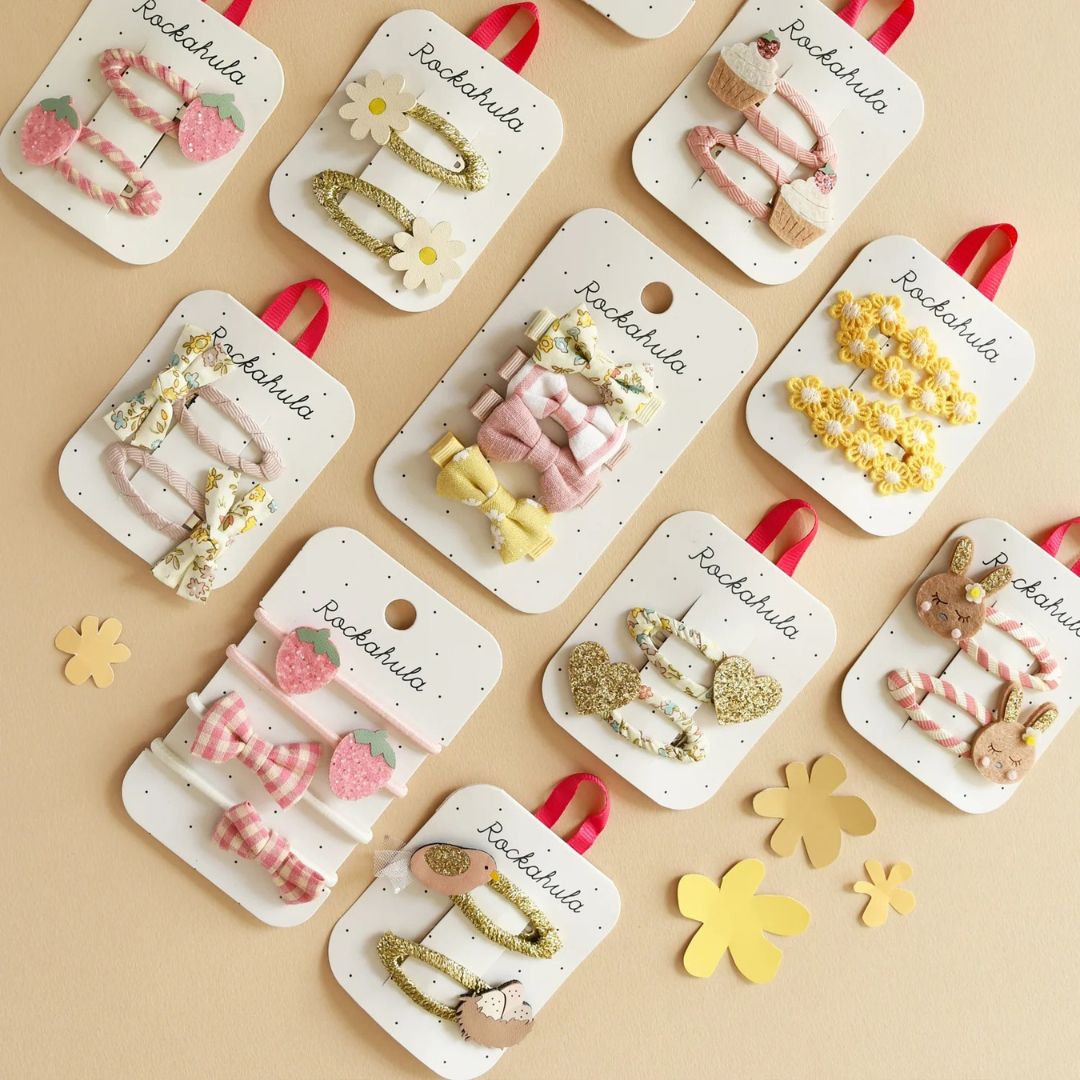Rockahula® Hair clips Stripy Bunny