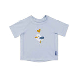 Saro Baby® Tricou UV de baie pentru copii Navy Hugs