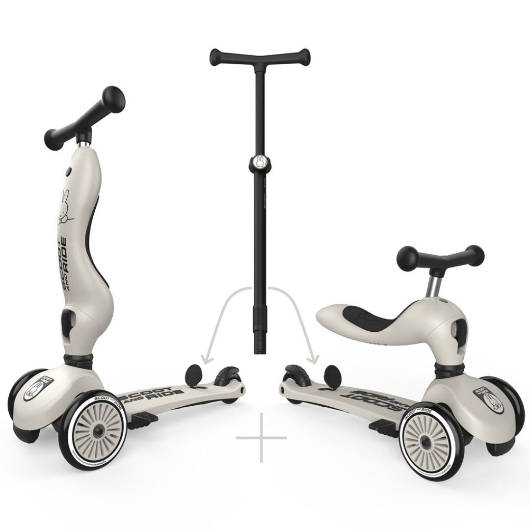 Scoot & Ride® Otroški poganjalec in skiro Highwaykick 1 Push and Go Miffy Scoot & Ride
