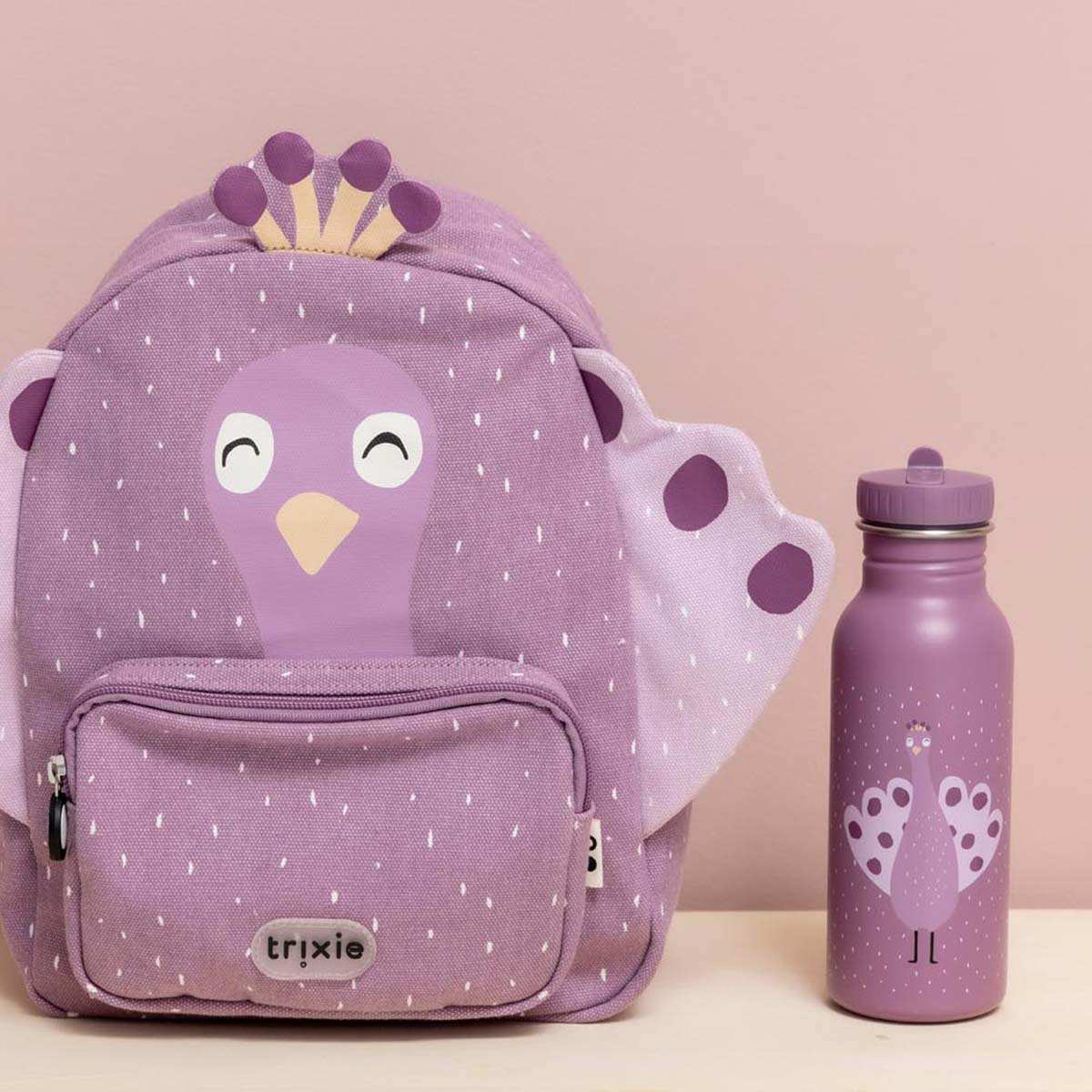 Trixie Baby® Otroška steklenička 500ml Mrs. Peacock Trixie Baby