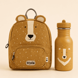 Trixie Baby® Set zainetto MINI e borraccia 350ml Mr. Bear