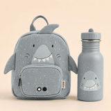 Trixie Baby® Set zainetto MINI e borraccia 350ml Mr. Shark
