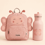 Trixie Baby® Set zainetto MINI e borraccia 350ml Mrs. Butterfly