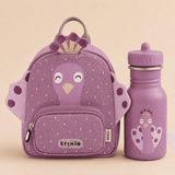 Trixie Baby® Set zainetto MINI e borraccia 350ml Mrs. Peacock
