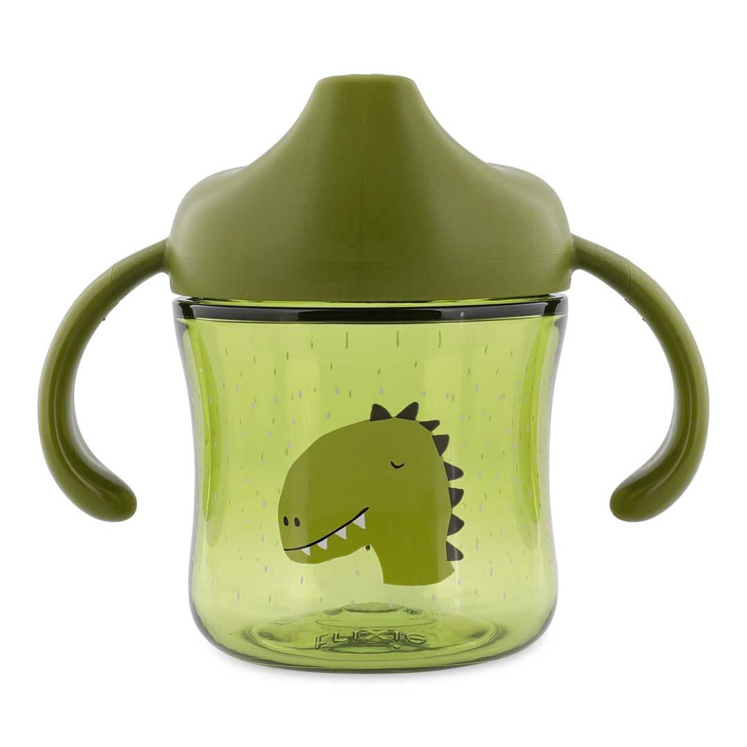 Trixie Baby® Skodelica za učenje pitja iz tritana Mr. Dino 200ml Trixie Baby
