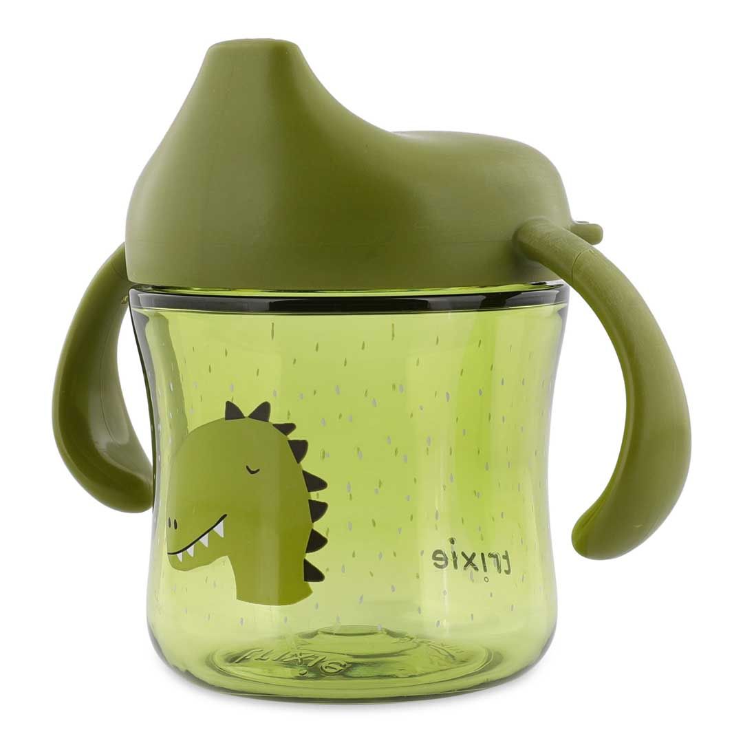 Trixie Baby® Skodelica za učenje pitja iz tritana Mr. Dino 200ml Trixie Baby