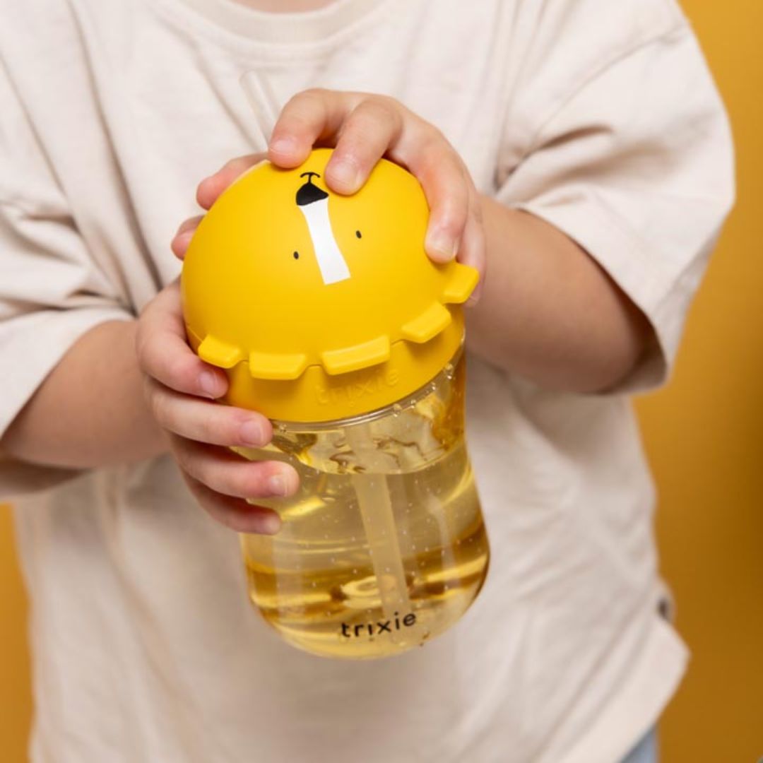 Trixie Baby® Steklenička s slamico iz tritana Mr. Lion 300 ml Trixie Baby