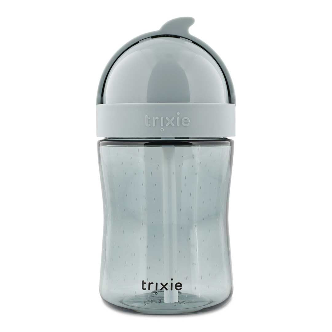 Trixie Baby® Steklenička s slamico iz tritana Mr. Shark 300 ml Trixie Baby