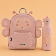 Trixie Baby® Set zainetto e borraccia  500ml Mrs. Butterfly