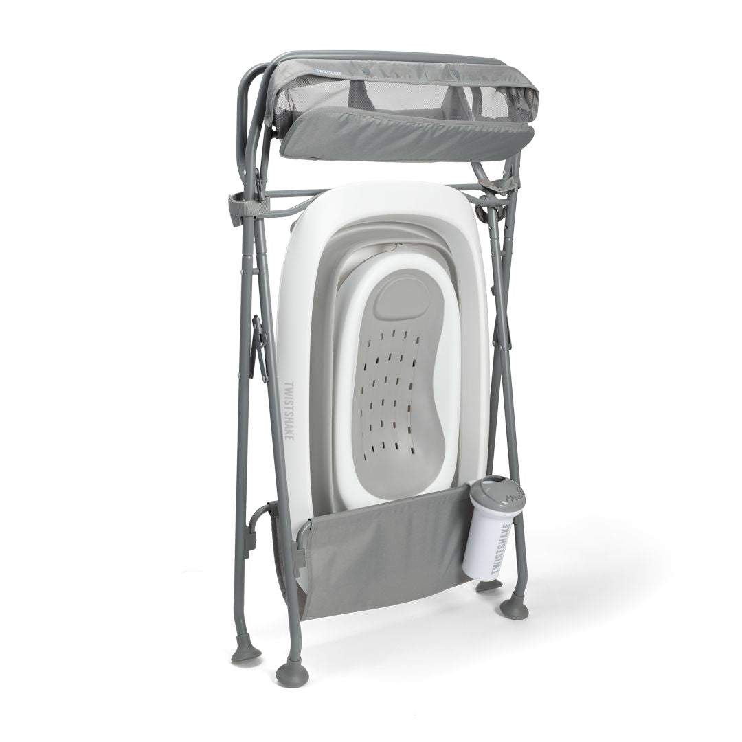 Twistshake® Stojalo za banjico Easy-Click Pastel Grey – slika 2