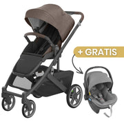 UPPAbaby® Otroški voziček Cruz V3 Owen + GRATIS lupinica MESA I-SIZE 0+ Gregory UPPAbaby