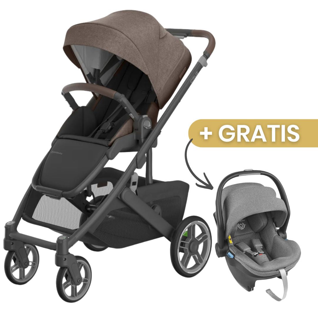 UPPAbaby® Otroški voziček Cruz V3 Owen + GRATIS lupinica MESA I-SIZE 0+ Gregory UPPAbaby