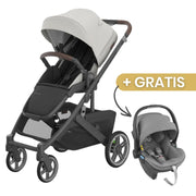 UPPAbaby® Otroški voziček Cruz V3 Savannah + GRATIS lupinica MESA I-SIZE 0+ Gregory UPPAbaby