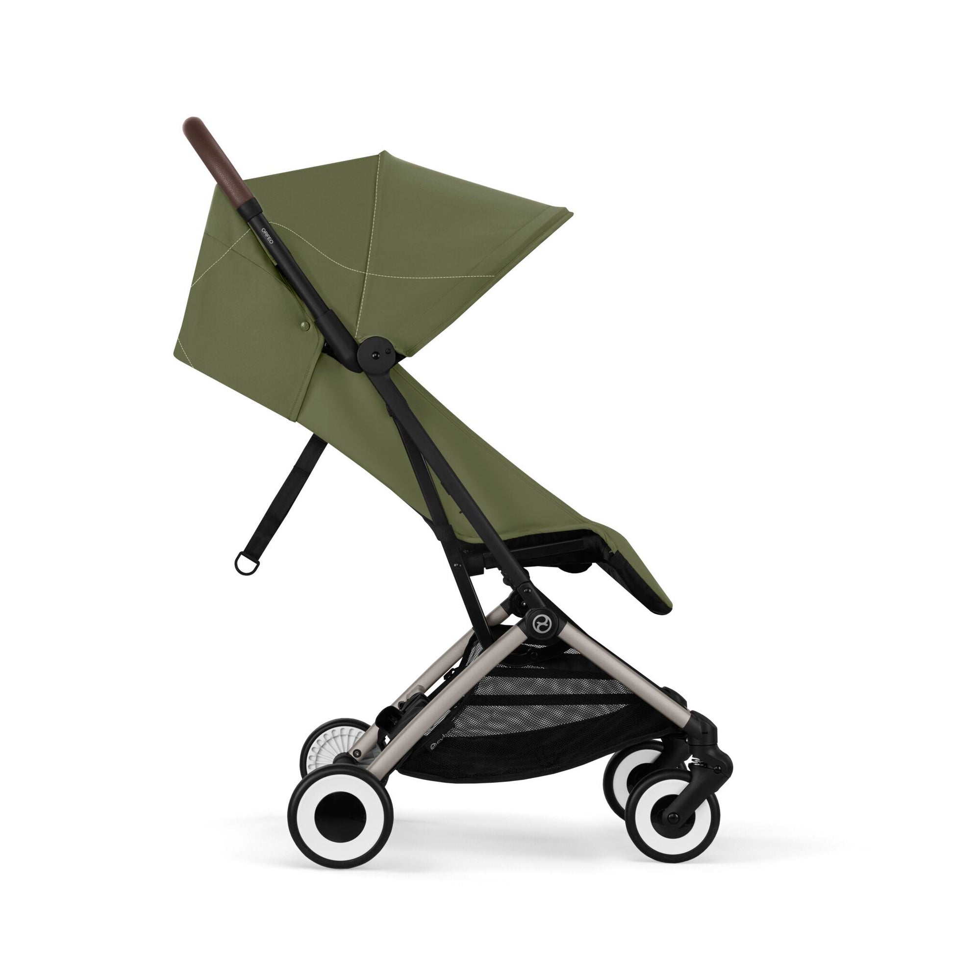 Cybex® Otroški voziček Orfeo (0-22kg) Moss Green (Taupe Frame) Cybex