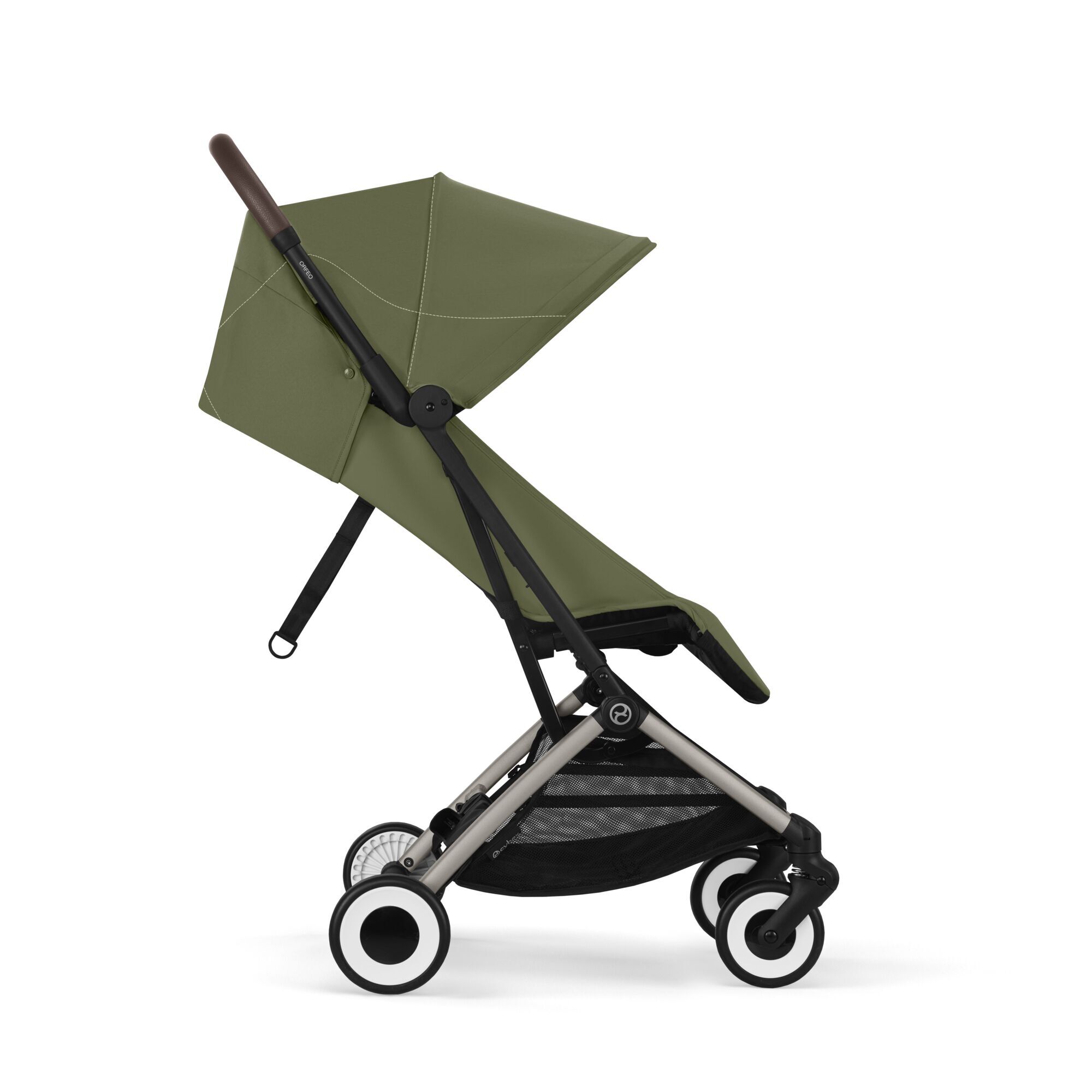 Cybex® Otroški voziček Orfeo (0-22kg) Moss Green (Taupe Frame) Cybex