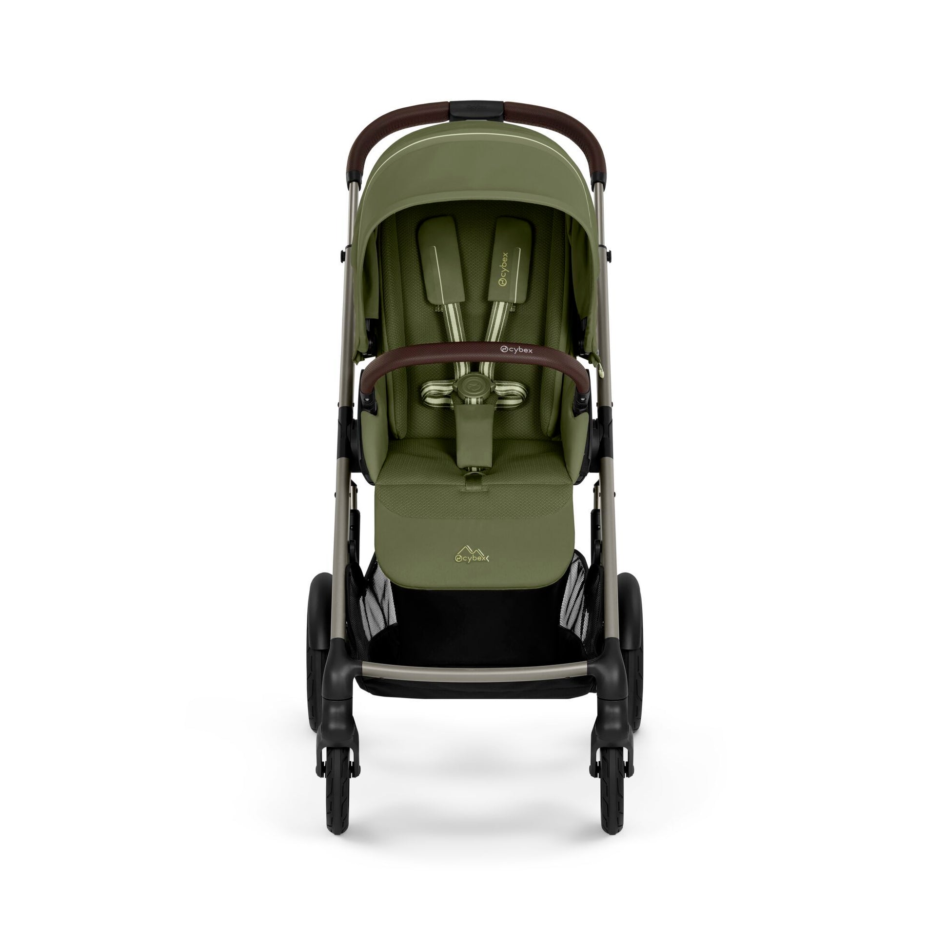 Cybex® Otroški voziček Talos S LUX (0-22 kg) Moss Green (Taupe Frame) Cybex