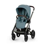 Cybex® Poussette Talos S LUX (0-22 kg) Stormy Blue (Taupe Frame)