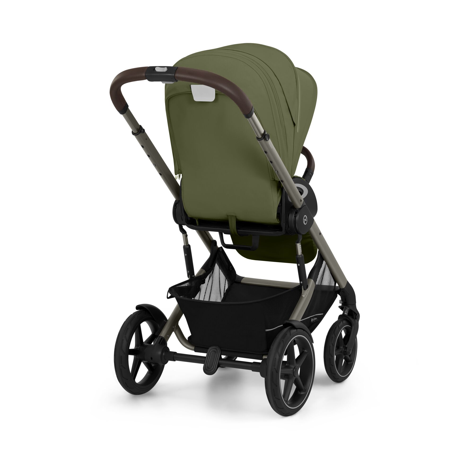 Cybex® Otroški voziček Talos S LUX (0-22 kg) Moss Green (Taupe Frame) Cybex