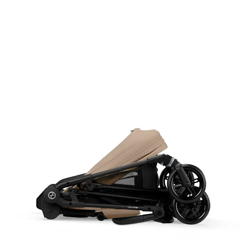 Cybex® Otroški voziček Melio™ Carbon Almond Beige Cybex