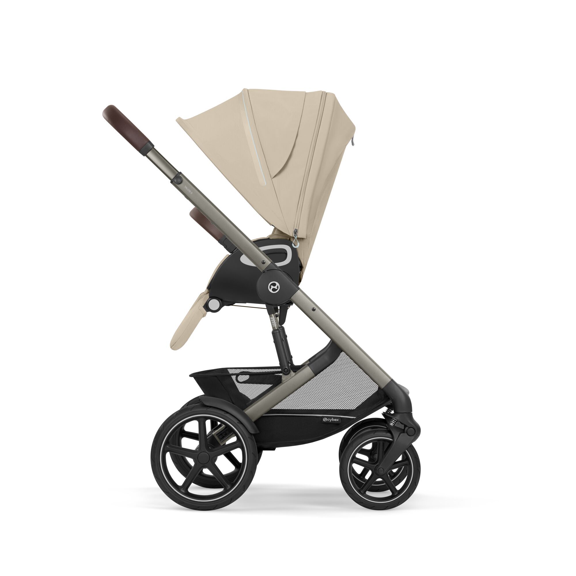 Cybex® Otroški voziček Talos S LUX (0-22 kg) Almond Beige (Taupe Frame) Cybex