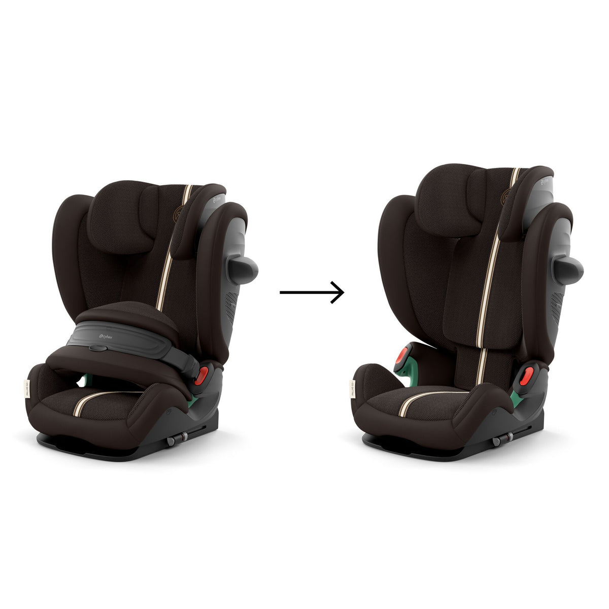 Cybex® Otroški avtosedež Pallas G3 i-Size (76-150cm) PLUS Chocolate Brown – slika 2