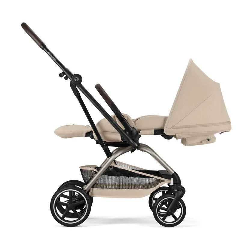 Cybex® Otroški voziček Eezy™ S Twist+2 TPE Almond Beige Cybex