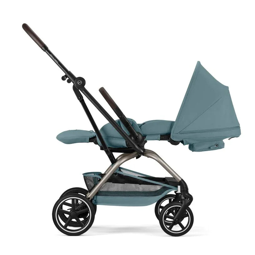 Cybex® Otroški voziček Eezy™ S Twist+2 TPE Stormy Blue Cybex
