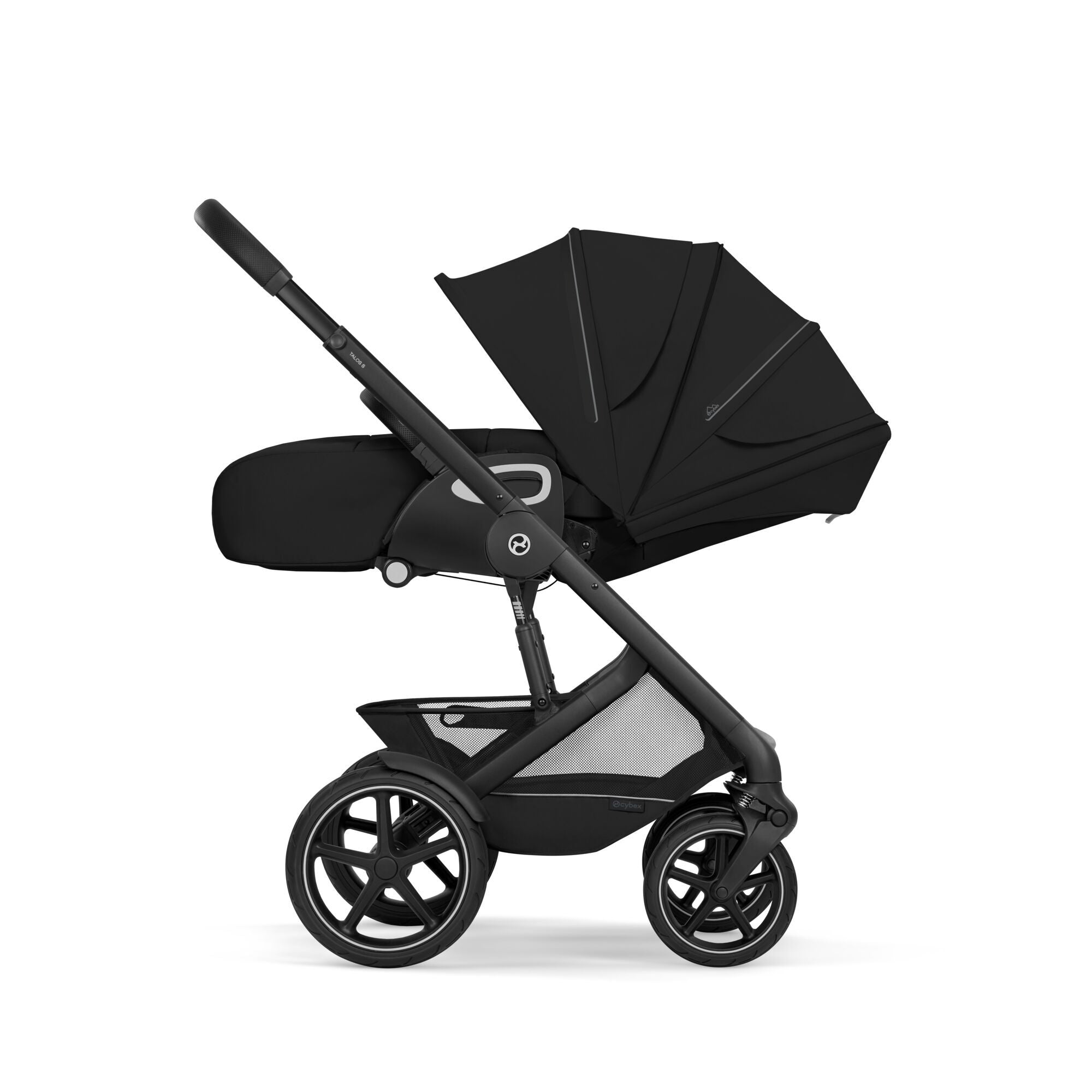 Cybex® Poussette Talos™ S Lux Moon Black (Black Frame)