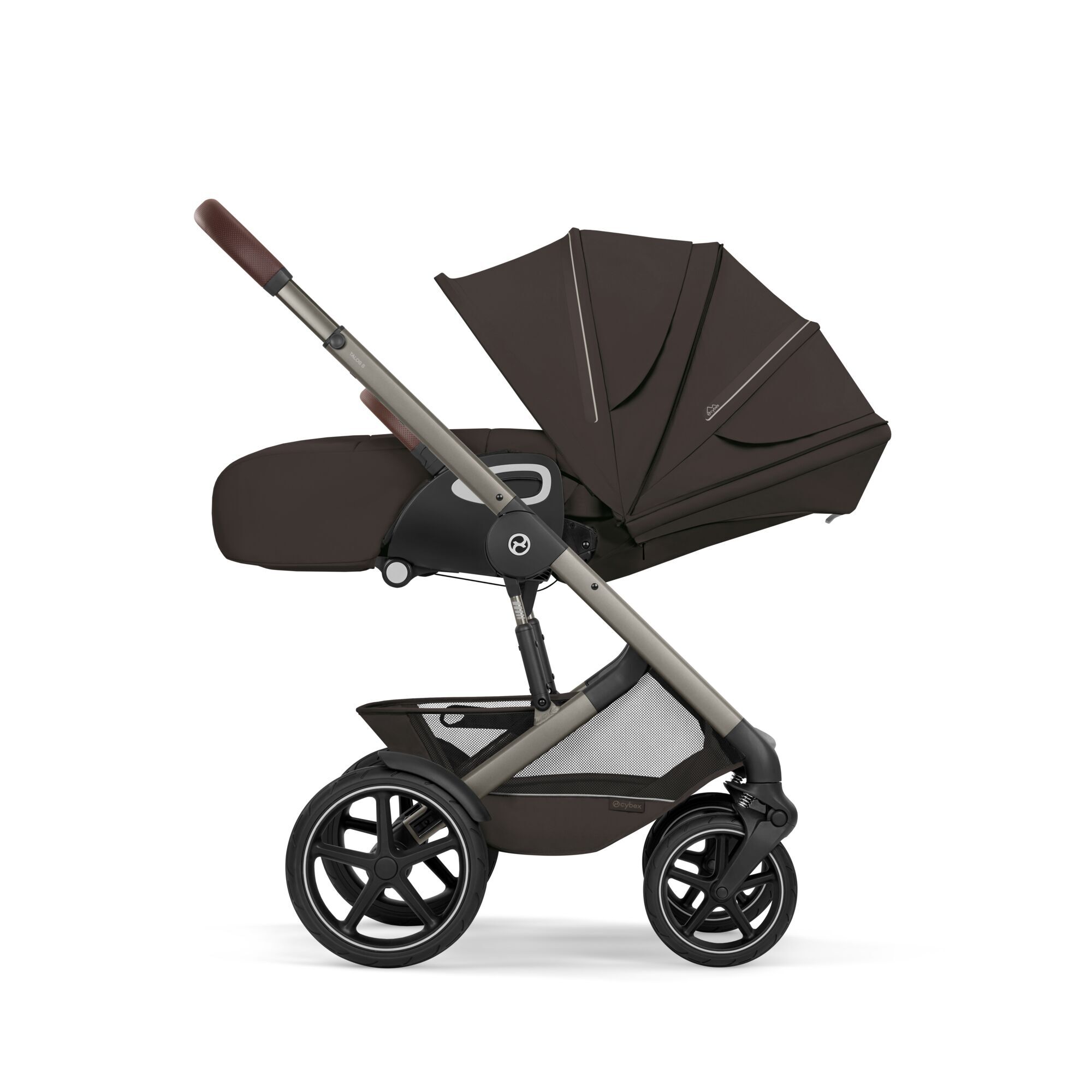 Cybex® Passeggino Talos™ S Lux Chocolate Brown (Taupe Frame)