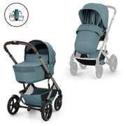 Cybex® Poussette enfant Talos™ S Lux Stormy Blue (ToupeFrame)