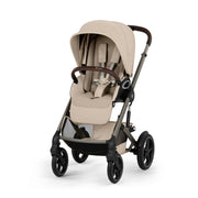 Cybex® Poussette Talos™ S Lux Almond Beige (Taupe Frame)