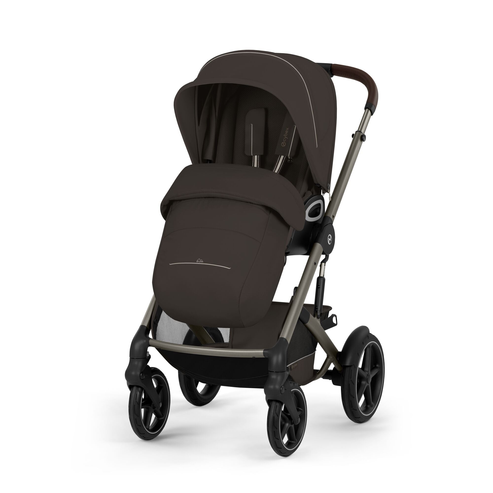 Cybex® Passeggino Talos™ S Lux Chocolate Brown (Taupe Frame)