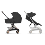 Cybex Platinum® Otroški voziček s zložljivo košaro 2v1 Coya™ Comfort Sepia Black | Rosegold Cybex Platinum