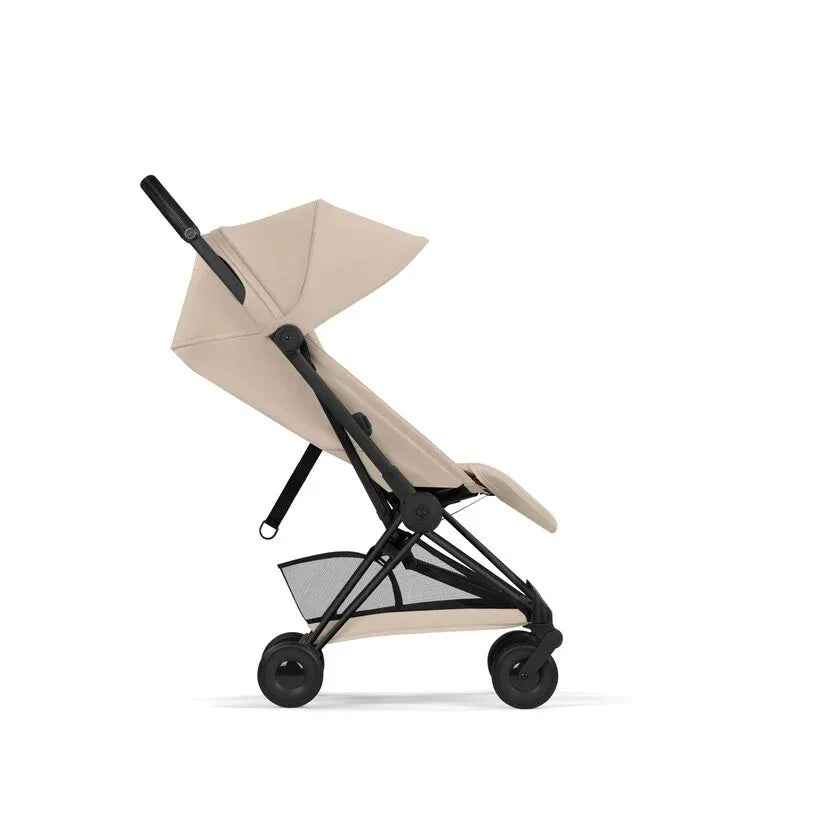 Cybex Platinum® Otroški voziček s zložljivo košaro 2v1 Coya™ Comfort Cozy Beige | Matt Black Cybex Platinum