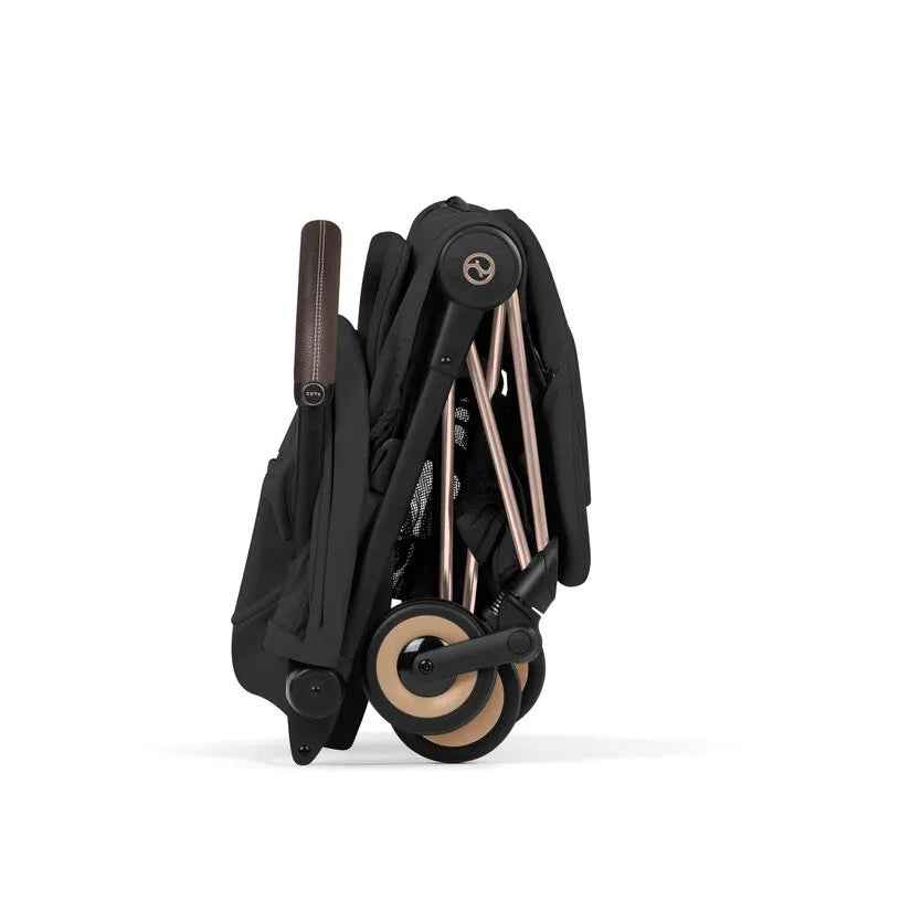 Cybex Platinum® Otroški voziček s zložljivo košaro 2v1 Coya™ Comfort Sepia Black | Rosegold Cybex Platinum
