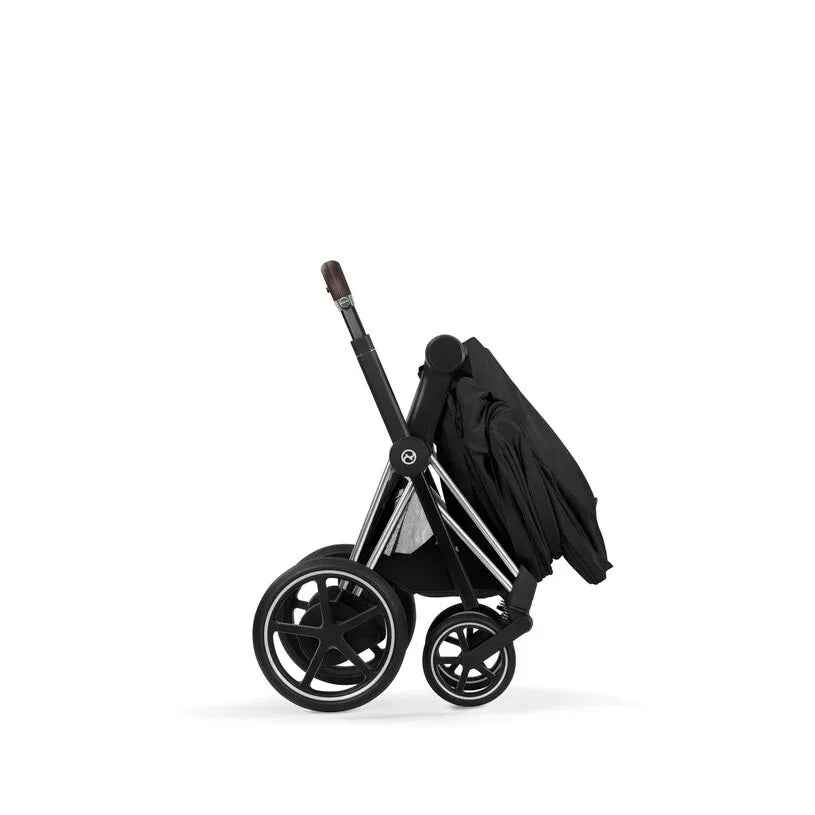 Cybex Platinum® Otroški voziček 4v1 e-Priam™ + Avtosedež Cloud T + IsoFix baza T Sepia Black Cybex Platinum
