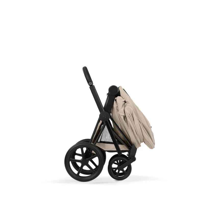 Cybex Platinum® Otroški voziček s zložljivo košaro 2v1 Priam™ Comfort Cozy Beige | Matt Black Cybex Platinum