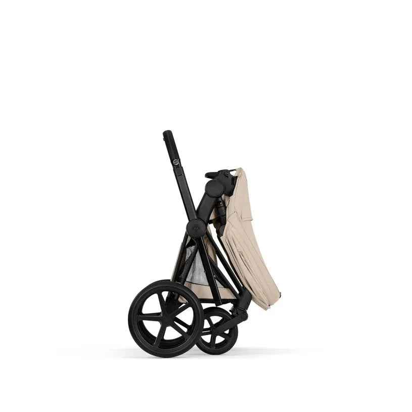 Cybex Platinum® Otroški voziček s zložljivo košaro 2v1 Priam™ Comfort Cozy Beige | Matt Black Cybex Platinum