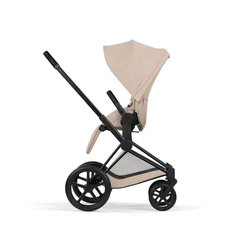 Cybex Platinum® Otroški voziček s zložljivo košaro 2v1 Priam™ Comfort Cozy Beige | Matt Black Cybex Platinum