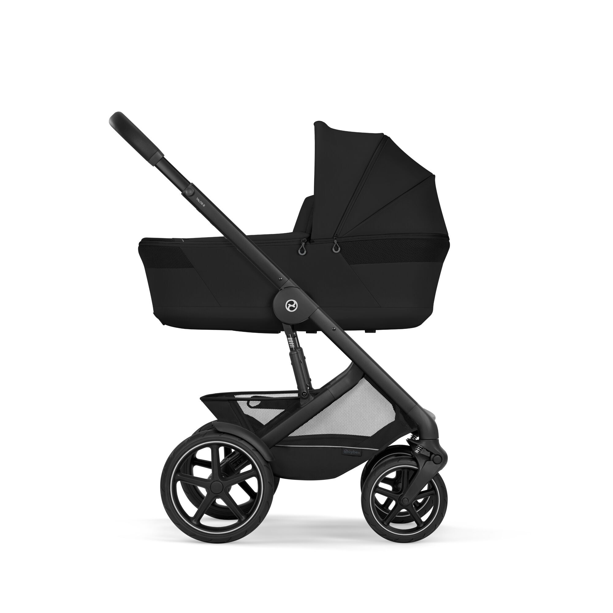 Cybex® Talos™ S Lux Stroller Moon Black (Black Frame)