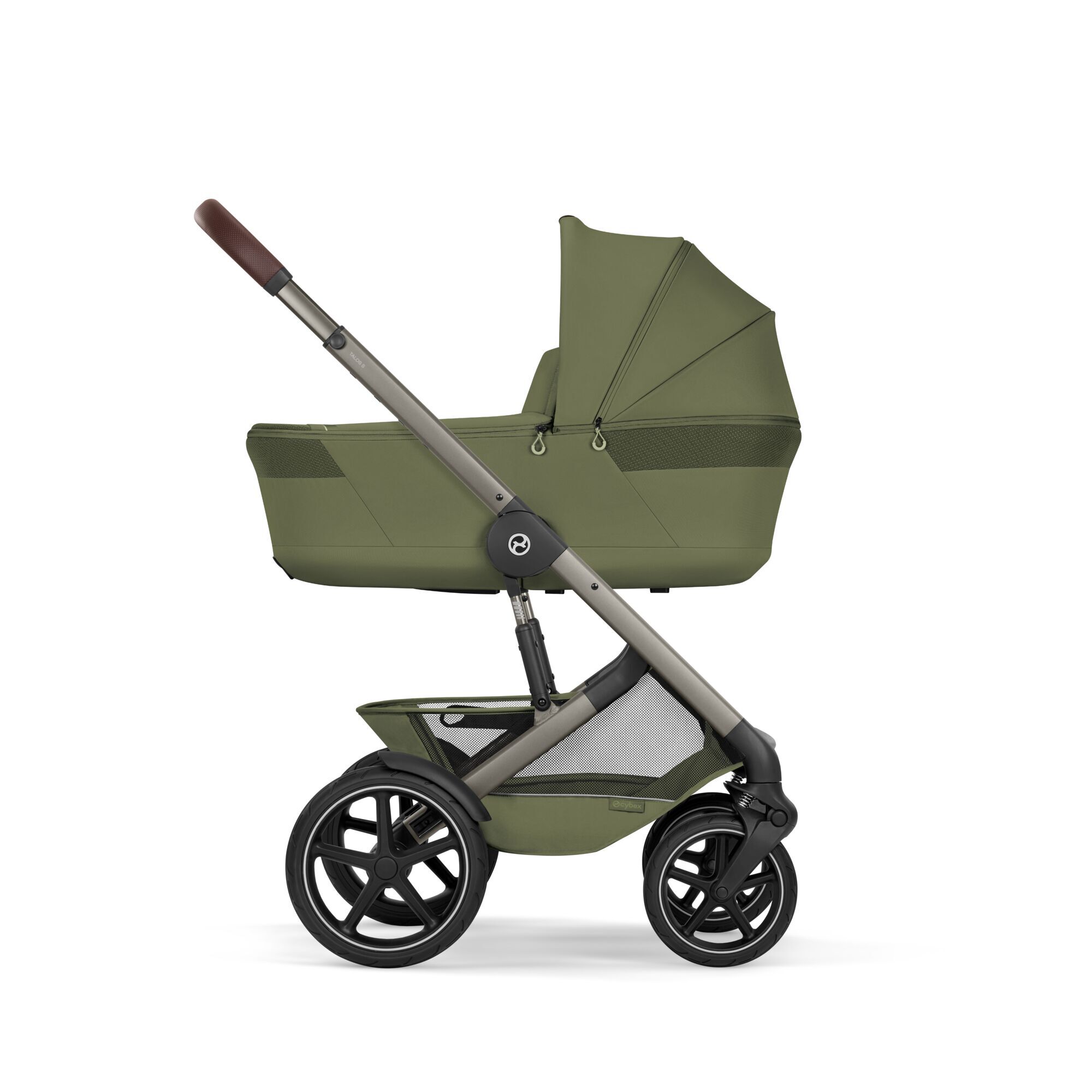 Cybex® Poussette enfant Talos™ S Lux Moss Green (Taupe Frame)
