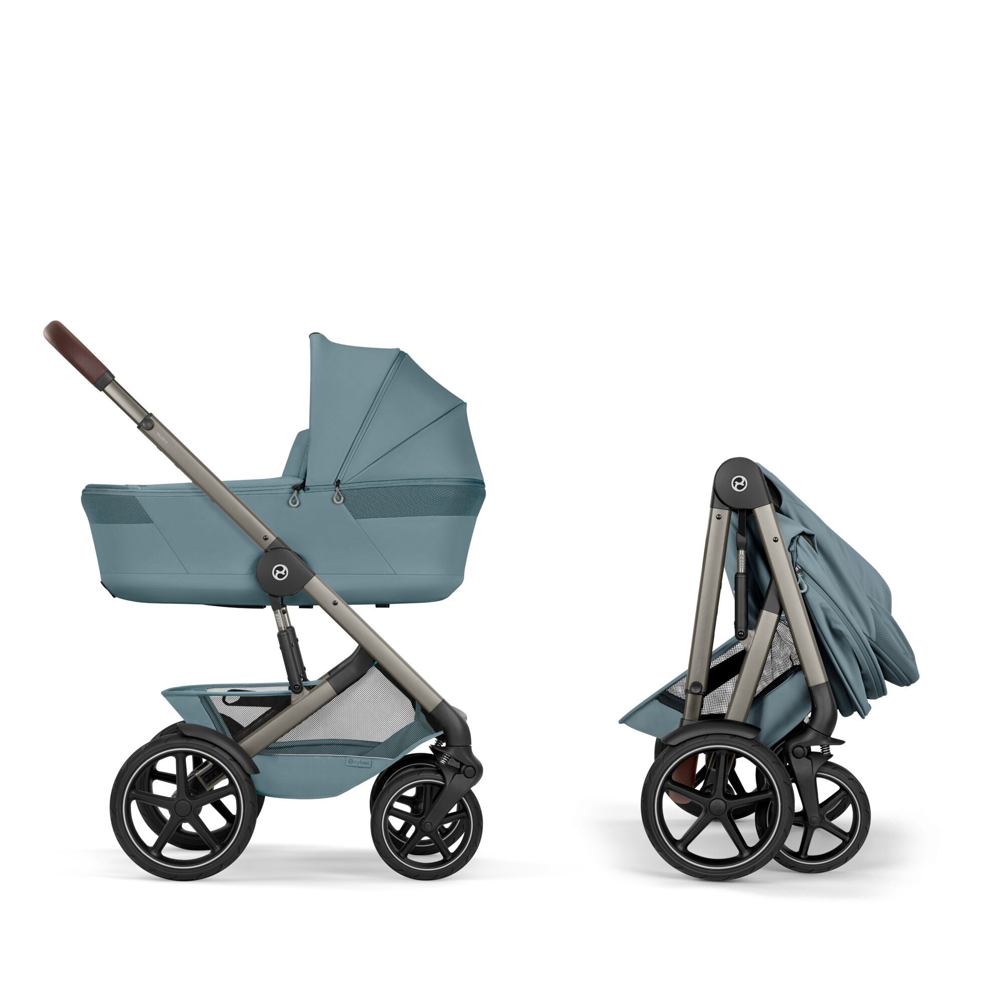 Cybex® Poussette enfant Talos™ S Lux Stormy Blue (ToupeFrame)