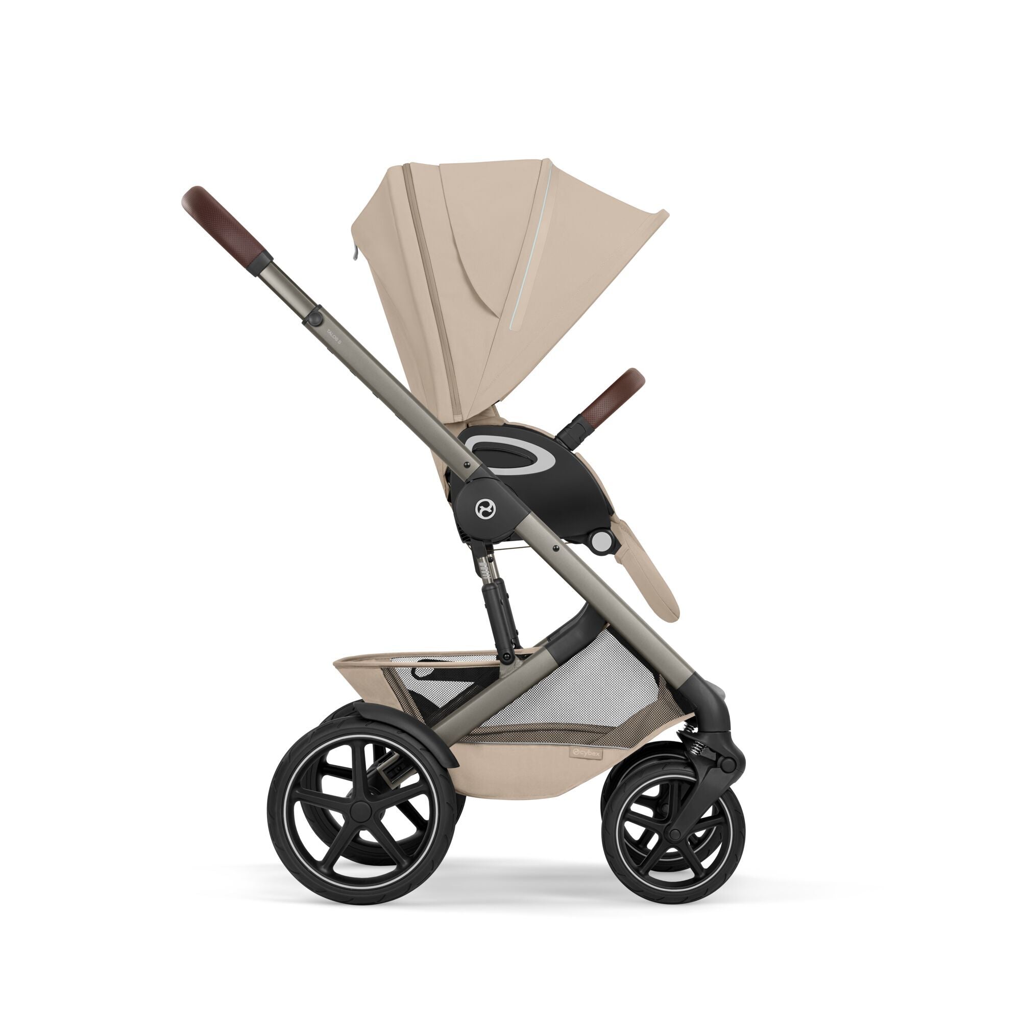 Cybex® Poussette Talos™ S Lux Almond Beige (Taupe Frame)