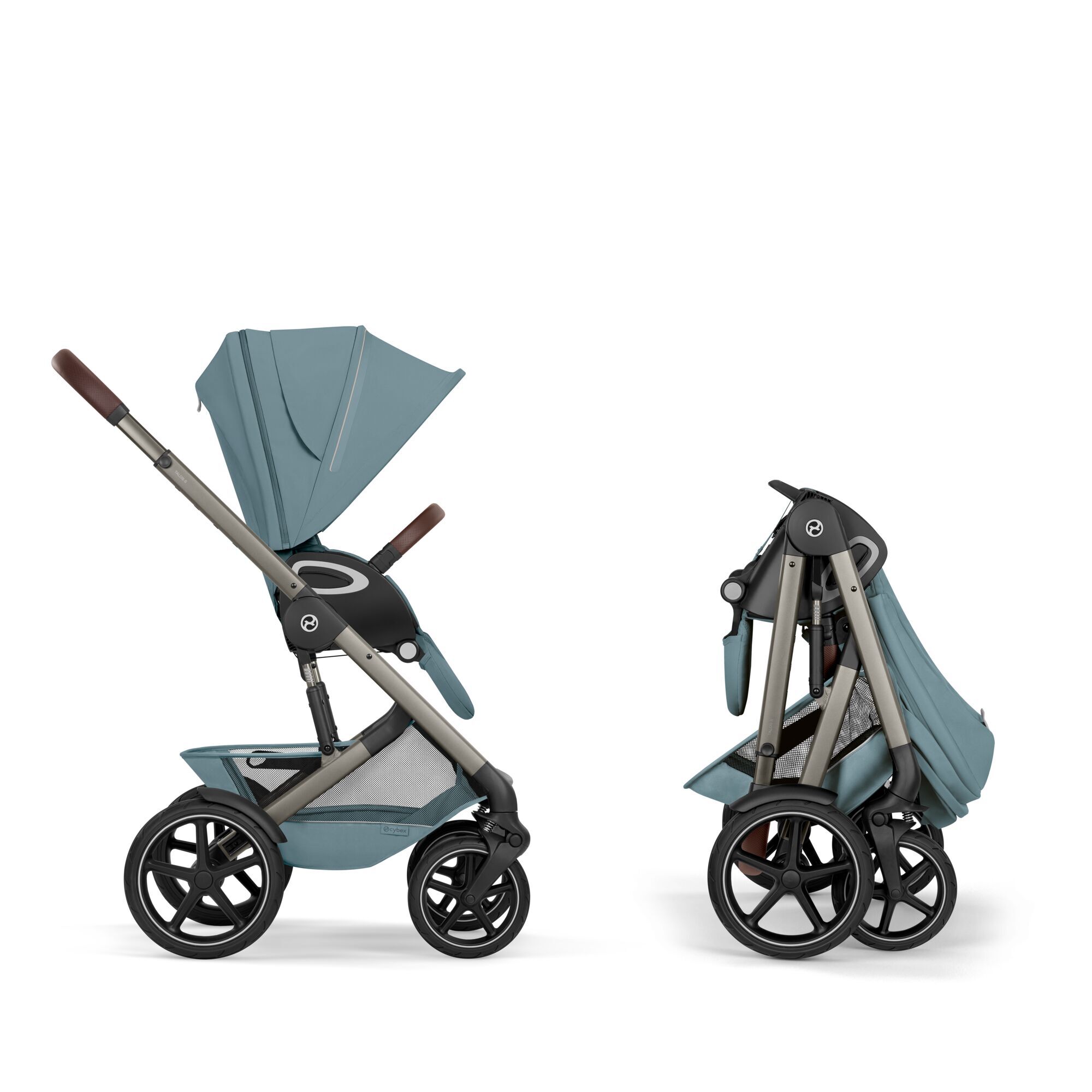 Cybex® Poussette enfant Talos™ S Lux Stormy Blue (ToupeFrame)