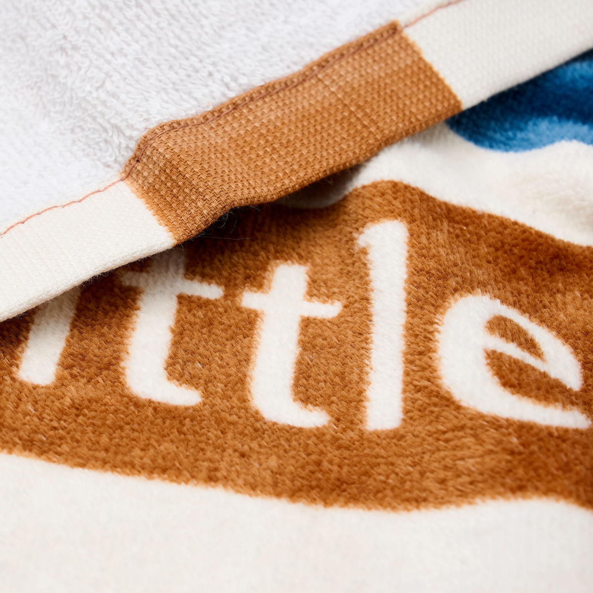 Little Dutch® Brisača za plažo Ocean World Brown Stripe Little Dutch