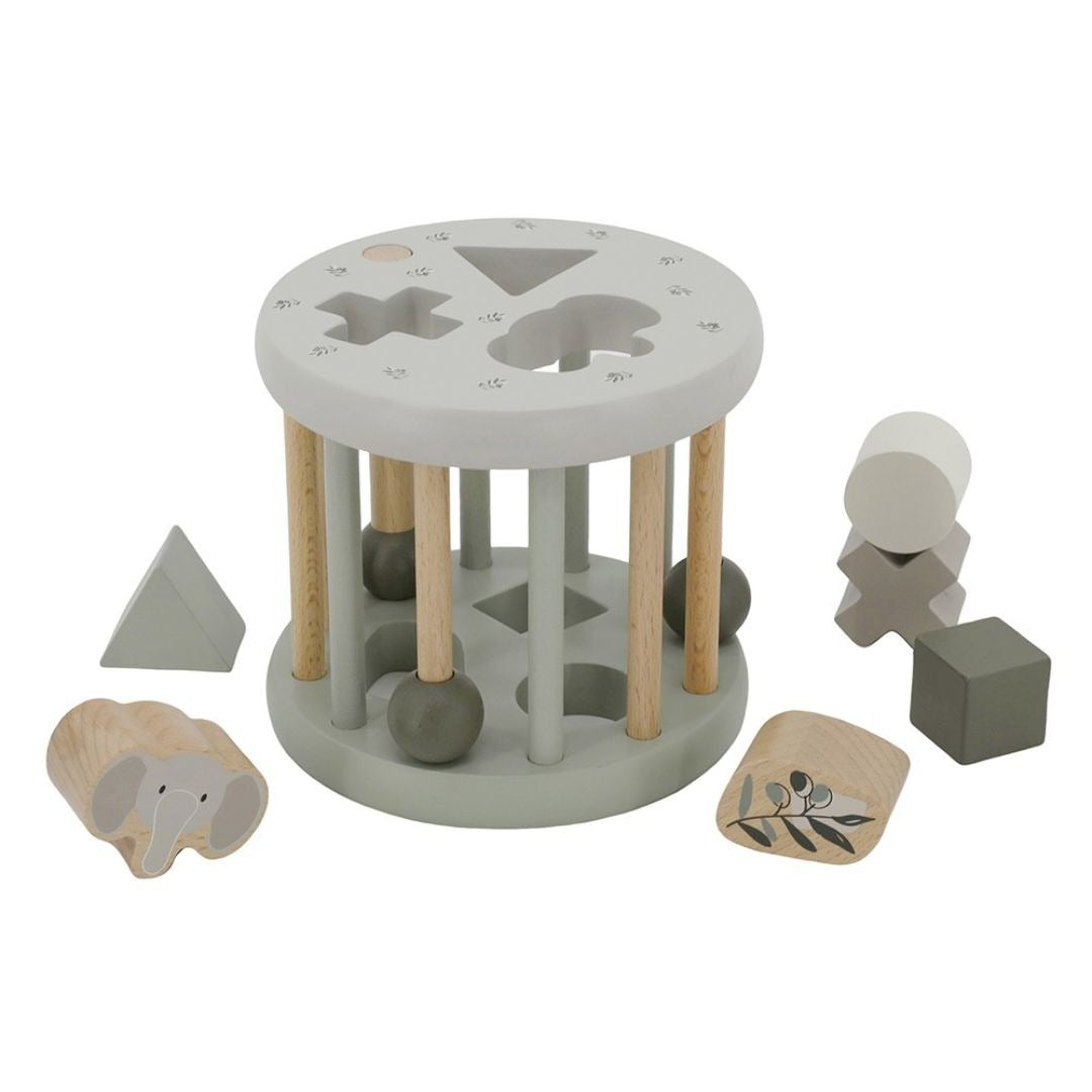 Label Label® Leseni aktivnostni valj Olive Green Label Label