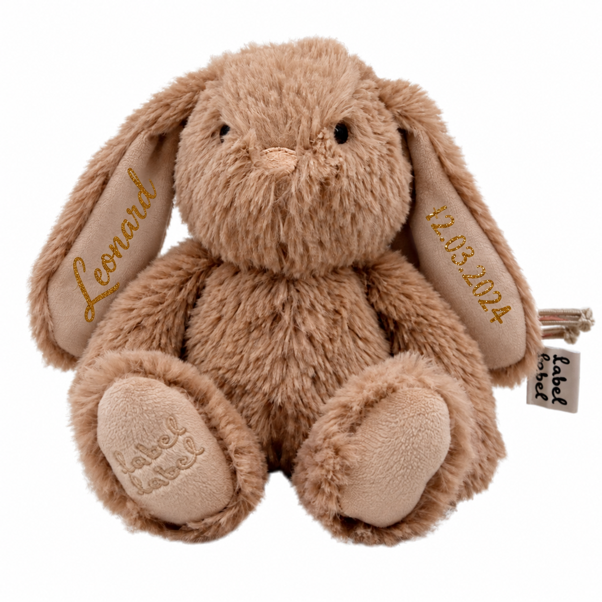 Label Label® Plišani zeko Rosa S 15cm Nougat – slika 2