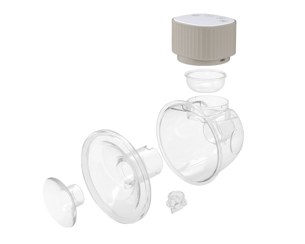 KikkaBoo® Wearable electric breast pump Noa Beige – slika 6